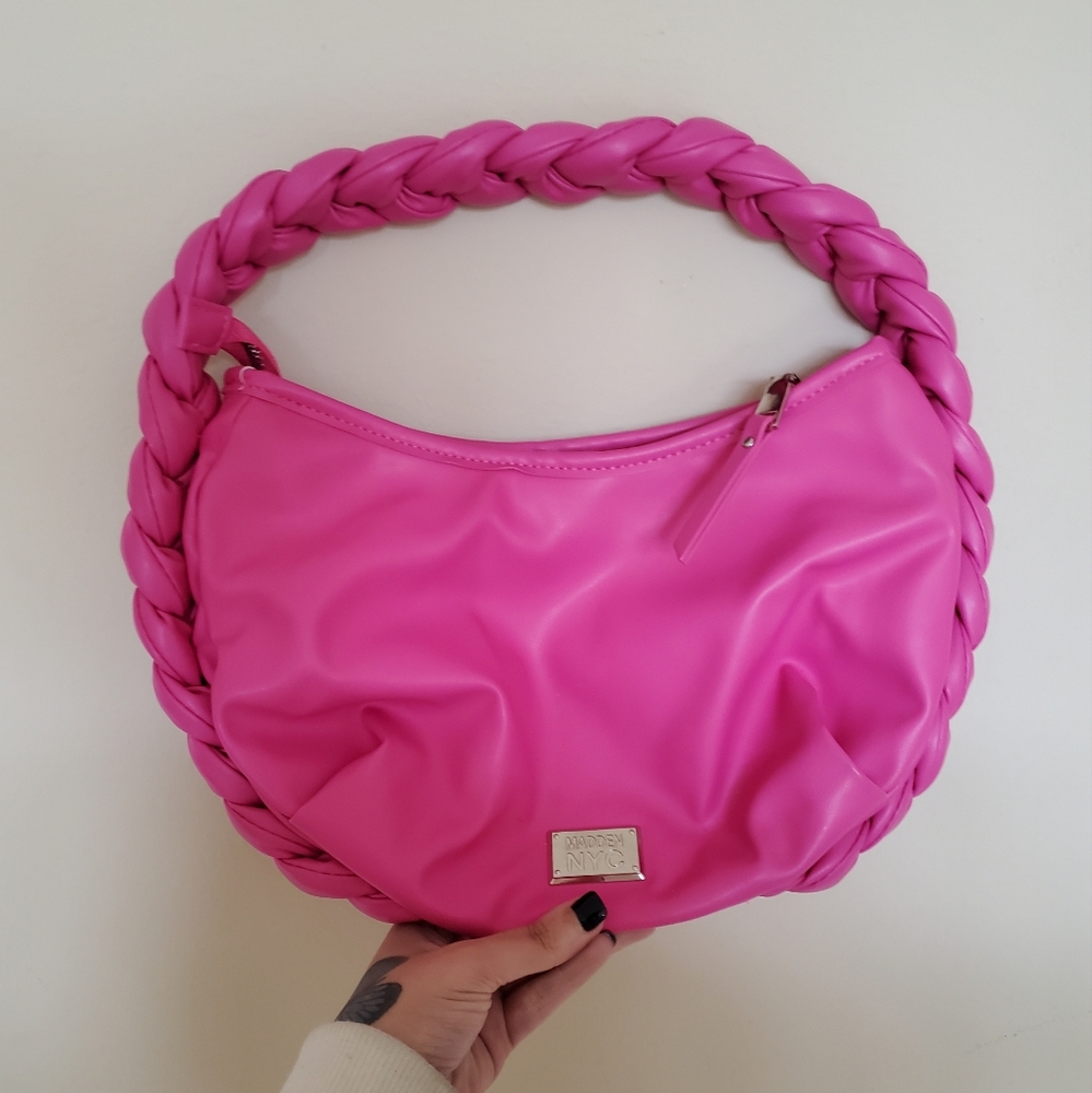 Pink Madden baguette bag
